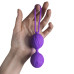 Вагінальні кульки Adrien Lastic Geisha Lastic Balls BIG Violet (L), діаметр 4 см, вага 90 гр - Фото №6