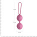 Вагінальні кульки Adrien Lastic Geisha Lastic Balls BIG Pink (L), діаметр 4 см, вага 90 гр - Фото №2