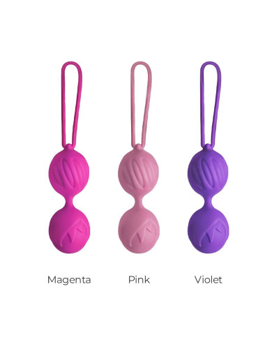 Вагінальні кульки Adrien Lastic Geisha Lastic Balls BIG Pink (L), діаметр 4 см, вага 90 гр - Фото №4