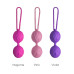 Вагінальні кульки Adrien Lastic Geisha Lastic Balls BIG Pink (L), діаметр 4 см, вага 90 гр - Фото №4