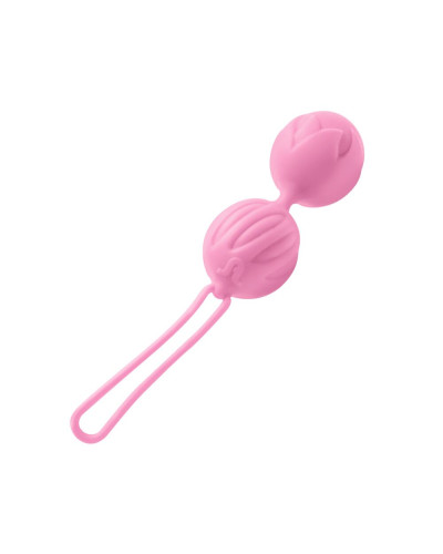 Вагинальные шарики Adrien Lastic Geisha Lastic Balls Mini Pink (S), диаметр 3,4 см, масса 85 г - Фото №1