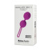 Вагинальные шарики Adrien Lastic Geisha Lastic Balls Mini Violet (S), диаметр 3,4см, масса 85г - Фото №3
