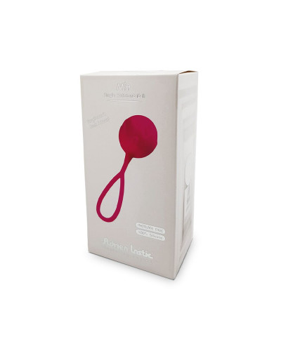 Вагинальные шарики Adrien Lastic Geisha Lastic Balls Mía Magenta (L), диаметр 4 см, масса 42 г - Фото №3