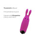 Віброкуля Adrien Lastic Pocket Vibe Rabbit Pink зі стимулювальними вушками - Фото №3