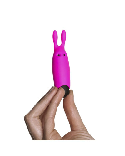 Віброкуля Adrien Lastic Pocket Vibe Rabbit Pink зі стимулювальними вушками - Фото №4