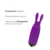 Віброкуля Adrien Lastic Pocket Vibe Rabbit Purple зі стимулювальними вушками - Фото №3
