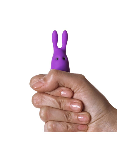 Віброкуля Adrien Lastic Pocket Vibe Rabbit Purple зі стимулювальними вушками - Фото №4
