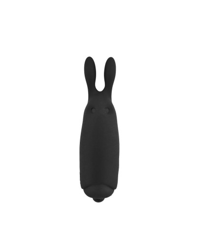 Віброкуля Adrien Lastic Pocket Vibe Rabbit Black зі стимулювальними вушками - Фото №1
