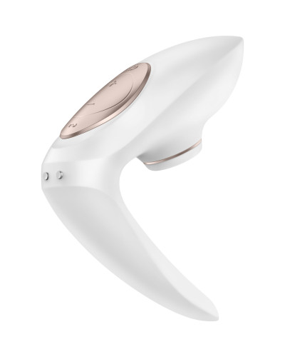 Вакуумный вибратор для пар Satisfyer Pro 4 Couples, можно использовать для секса в паре - Фото №1