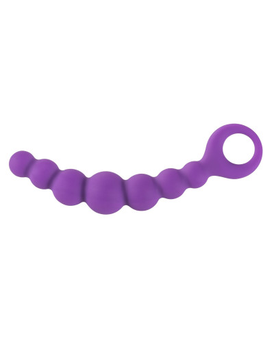 Анальний стимулятор Alive Bubble Chain, силікон, макс. діаметр 3 см - Фото №1