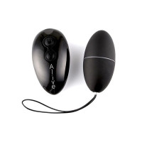 Віброяйце Alive Magic Egg 2.0 Black із пультом ДУ
