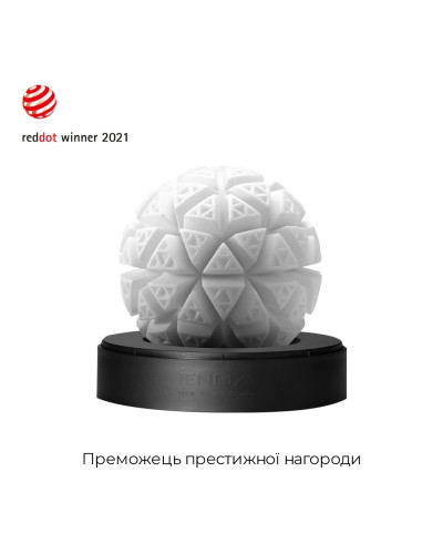 Мастурбатор Tenga Geo Glacier, новий матеріал, інтенсивні блоки, новий рівень розвитку Tenga Egg - Фото №3