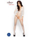 Бодістокінг Passion BS007 white, комбінезон, закриті плечі, рукав 3/4 - Фото №2