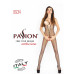 Бодістокінг Passion BS014 black, комбінезон, велика сітка - Фото №6