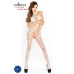 Розпродаж!!! Бодістокінг Passion BS022 white, комбінезон - Фото №2