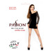 Бодістокінг Passion BS025 black, плаття-сітка, спущене плече, довгий рукав - Фото №5