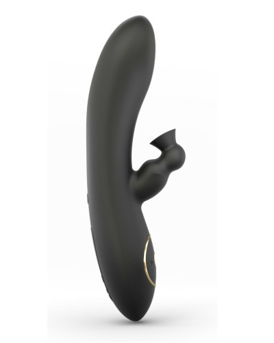 Вакуумний вібратор-кролик Dorcel DIVINE RABBIT з вібрацією, 10 режимів вібрації: 3 режими вакууму - Фото №1