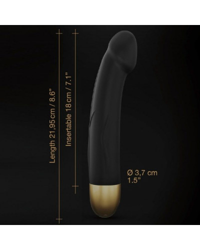 Вібратор Dorcel Real Vibration M Gold 2.0, діаметр 3,7см, перезаряджається, для точки G - Фото №5