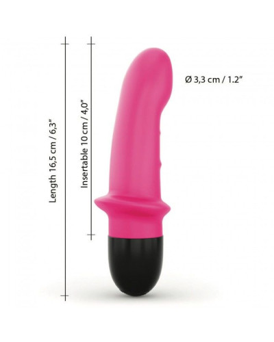 Вібратор Dorcel Mini Lover Magenta 2.0 перезаряджуваний, для точки G і масажу простати - Фото №5
