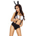 Костюм зайки Passion MALLOY SET S/M, трусики, топик и ушки - Фото №1