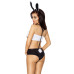 Костюм зайки Passion MALLOY SET XXL/XXXL, трусики, топик и ушки - Фото №2