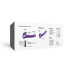 Безремневой страпон с вибрацией Strap-On-Me Vibrating Violet M диаметр 3,3см, пульт ДУ, регулируемый - Фото №8