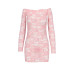 Прозора сорочка з довгим рукавом Passion YOLANDA CHEMISE L/XL, pink, трусики - Фото №3