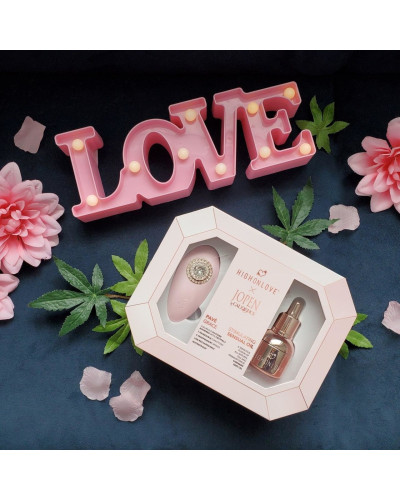 Подарунковий набір HighOnLove & JOPEN: Objects of Desire (краплі для клітора і вібратор з кристалами - Фото №6