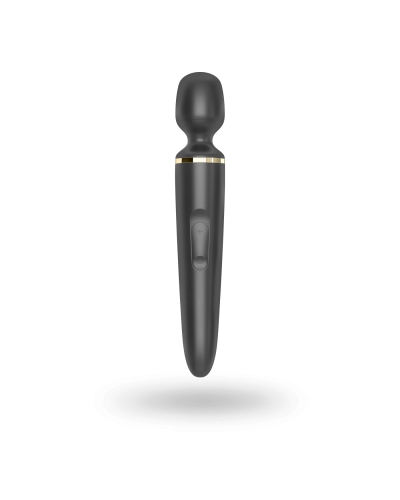 Вібромасажер Satisfyer Wand-er Woman (Black/Gold), водонепроникний, потужний, розмір XXL - Фото №5