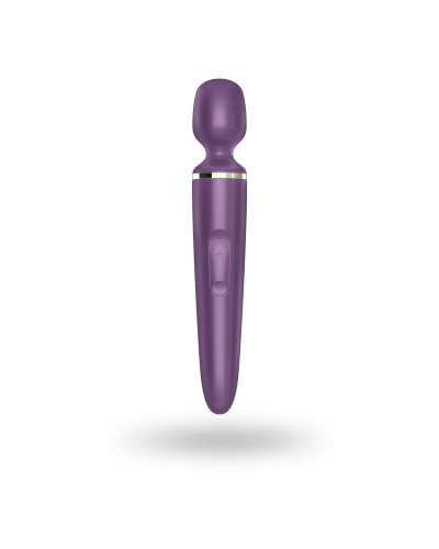 Вібромасажер Satisfyer Wand-er Woman (Purple/Gold) водонепроникний, потужний, розмір XXL - Фото №5