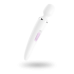 Вибромассажер Satisfyer Wand-er Woman (White/Chrome), водонепроницаемый, мощный, размер XXL - Фото №1