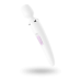 Вибромассажер Satisfyer Wand-er Woman (White/Chrome), водонепроницаемый, мощный, размер XXL - Фото №2