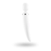 Вибромассажер Satisfyer Wand-er Woman (White/Chrome), водонепроницаемый, мощный, размер XXL - Фото №3