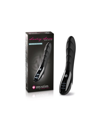 Вибратор с электростимуляцией Mystim Sizzling Simon eStim Black, миостимулятор - Фото №11