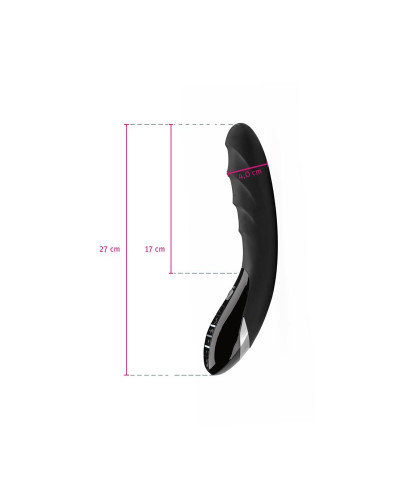 Вибратор с электростимуляцией Mystim Sizzling Simon eStim Black, миостимулятор - Фото №3