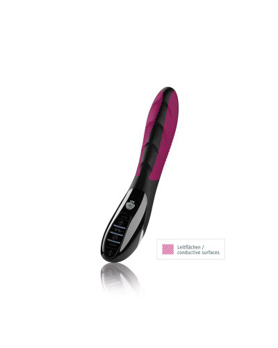 Вибратор с электростимуляцией Mystim Sizzling Simon eStim Black, миостимулятор - Фото №4