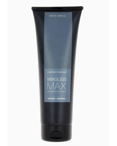 Анальний гель-змазка MixGliss MAX NATURE (250 мл) на водній основі з екстрактом алое - Фото №1