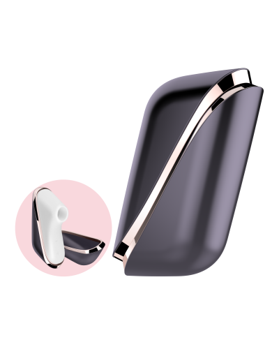 Вакуумный клиторальный стимулятор Satisfyer Traveler, корпус-чехол на магнитах - Фото №5