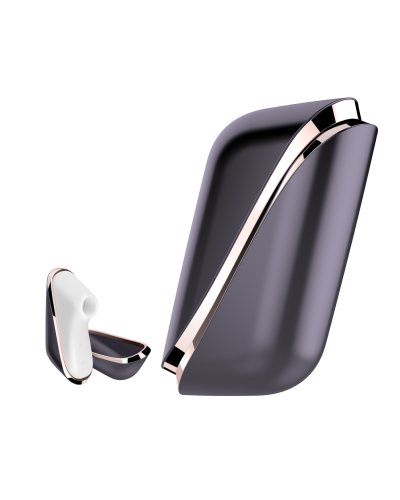 Вакуумный клиторальный стимулятор Satisfyer Traveler, корпус-чехол на магнитах - Фото №7