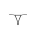 Трусики мереживні з доступом Passion Exclusive VIOLANTE THONG L/XL, black - Фото №6