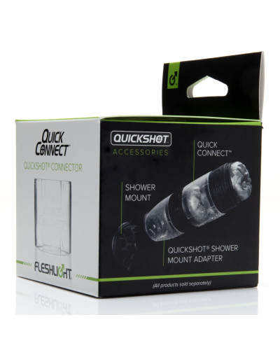 Адаптер Fleshlight Quickshot Quick Connect для соединения двух Квикшотов в одну игрушку - Фото №2
