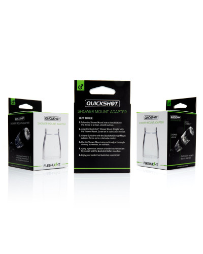 Адаптер Quickshot для Fleshlight Shower Mount Adapter для соединения Квикшота с креплением-присоской - Фото №2