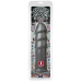 Фаллоимитатор для фистинга Doc Johnson American Bombshell B-10 Warhead Gun Metal, диаметр 6,9см - Фото №2