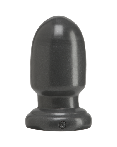 Анальная пробка для фистинга Doc Johnson American Bombshell - Shell Shock S Gun Metal, диаметр 7,4см - Фото №1