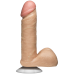 Фаллоимитатор Doc Johnson The Realistic Cock 6 inch White - PVC, Vack-U-Lock, диаметр 4,3см - Фото №1