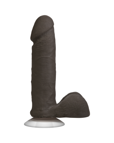 Фаллоимитатор Doc Johnson The Realistic Cock 6 inch Black - ULTRASKYN, Vac-U-Lock, диаметр 4,3см - Фото №1