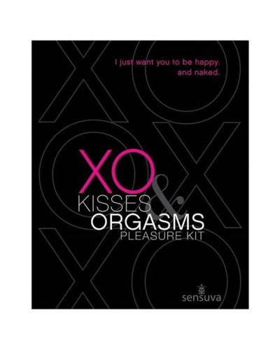 Подарунковий набір Sensuva XO Kisses & Orgasms (бальзам для губ з феромонами і рідкий вібратор) - Фото №2