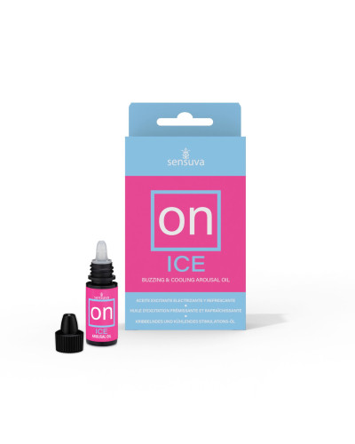 Збуджувальні краплі для клітора Sensuva - ON Arousal Oil for Her Ice (5 мл) охолоджувальні, до 30 хв - Фото №1
