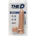 Фаллоимитатор Doc Johnson The D - Perfect D - 8 Inch With Balls - FRIMSKYN, диаметр 5,1см - Фото №2