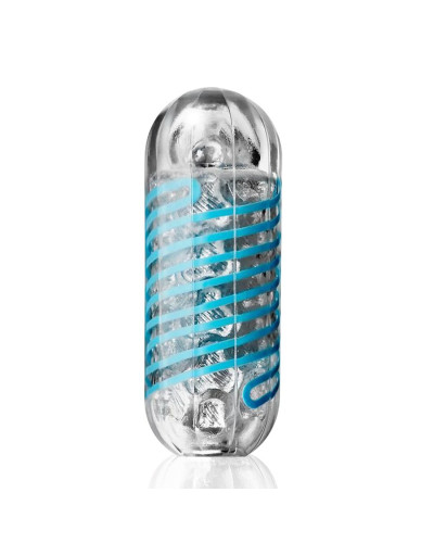 Мастурбатор Tenga Spinner 01 Tetra з пружною стимулювальною спіраллю всередині, ніжна спіраль - Фото №1